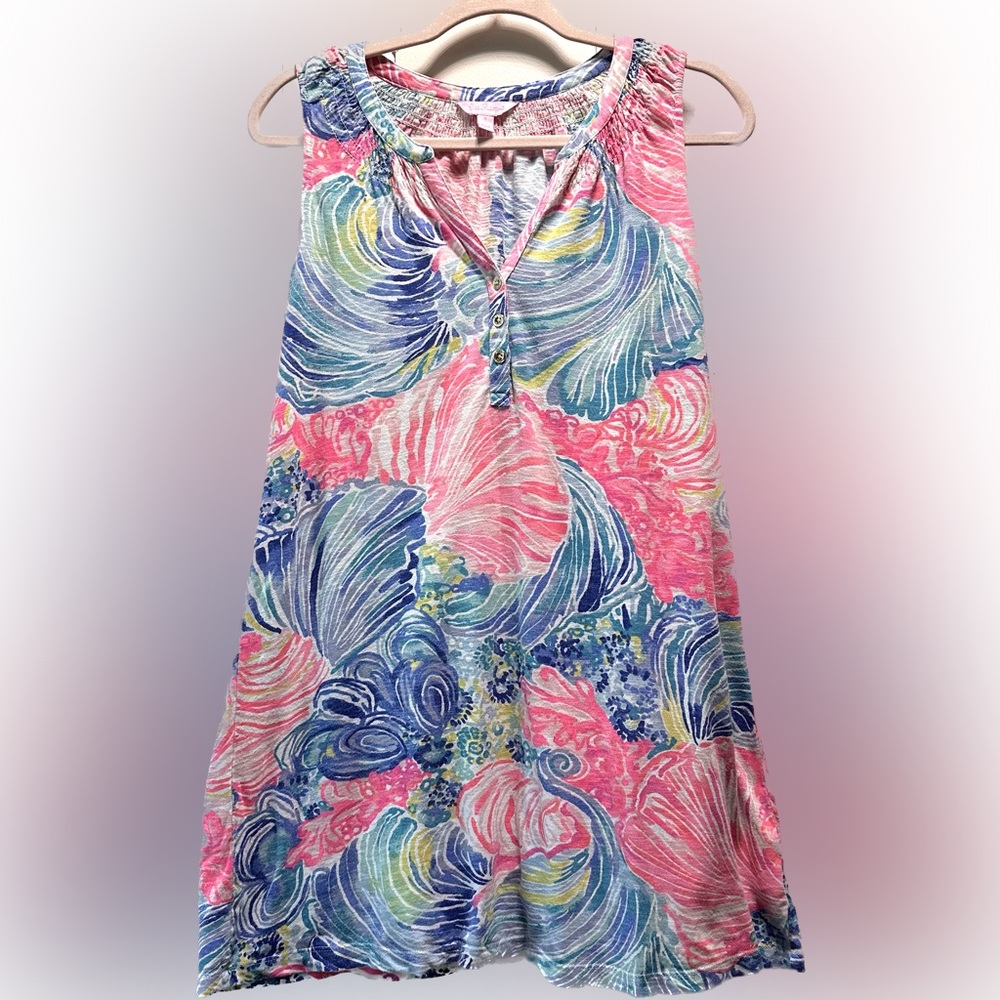 Lilly Pulitzer dress or beach cover size small